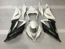 Kawasaki ZX6R Fairings (2013-2018) White, Matte Black, Green at KingsMotorcycleFairings.com