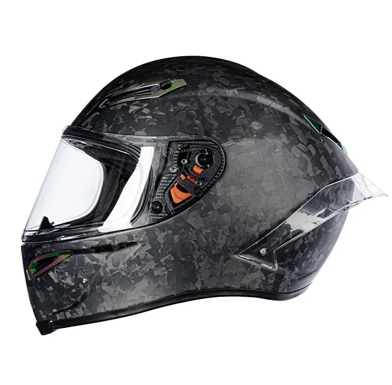 Carbon Fiber Forged Motorcycle Helmet