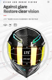 KingsMotorcycleFairings.com - Carbon Fiber HNJ Motorcycle Helmet