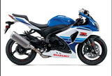 Suzuki GSX-R1000 (2009-2016) Blue, White & Red Fairings at KingsMotorcycleFairings.com