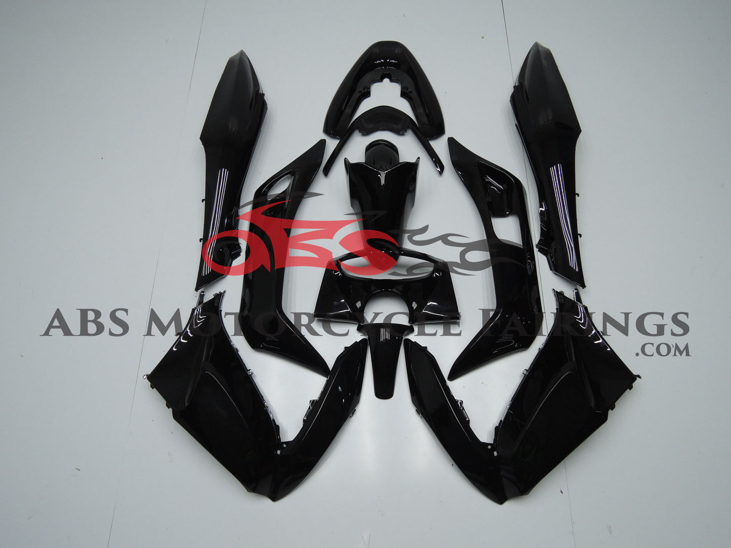 Kings Motorcycle Fairings All Black 2010-2012 Honda PCX125 at KingsMotorcycleFairings.com