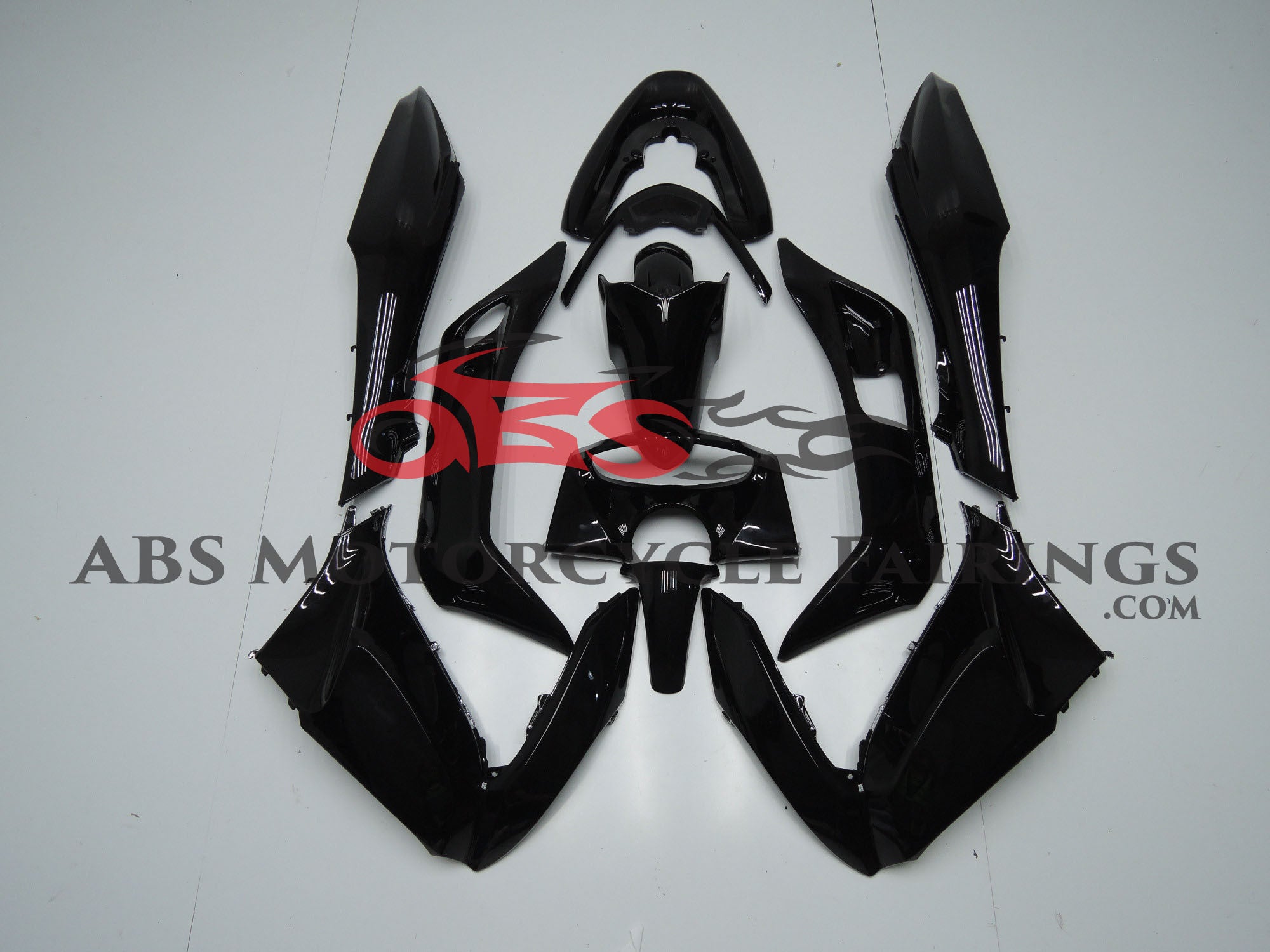 Kings Motorcycle Fairings All Black 2010-2012 Honda PCX125 at KingsMotorcycleFairings.com