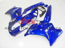 Kings Motorcycle Fairings All Blue Fairing Kit for 1990-2009 Kawasaki ZZR250 at KingsMotorcycleFairings.com