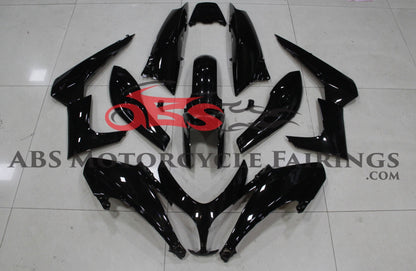 Kings Motorcycle Fairings All Gloss Black 2008-2011 Yamaha T-MAX500 at KingsMotorcycleFairings.com