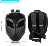 LED Hard Shell Waterproof Motorcycle Helmet Backpack is brought to you by Kings Motorcycle Fairings - KingsMotorcycleFairings.com