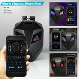 LED Hard Shell Waterproof Motorcycle Helmet Backpack is brought to you by Kings Motorcycle Fairings - KingsMotorcycleFairings.com