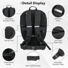 LED Hard Shell Waterproof Motorcycle Helmet Backpack is brought to you by Kings Motorcycle Fairings - KingsMotorcycleFairings.com