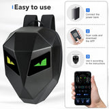 LED Hard Shell Waterproof Motorcycle Helmet Backpack is brought to you by Kings Motorcycle Fairings - KingsMotorcycleFairings.com