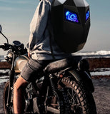 LED Hard Shell Waterproof Motorcycle Helmet Backpack is brought to you by Kings Motorcycle Fairings - KingsMotorcycleFairings.com