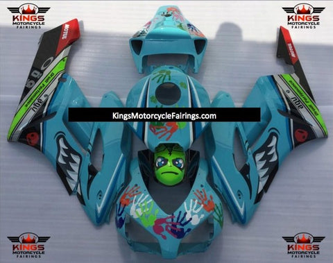 Honda CBR1000RR (2004-2005) Light Blue Shark Fairings