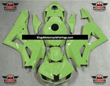 Light Green Fairing Kit for a 2013, 2014, 2015, 2016, 2017, 2018, 2019, 2020 & 2021 Honda CBR600RR motorcycle