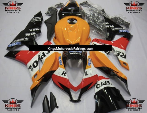 Honda CBR600RR (2007-2008) Light Orange Repsol Fairings