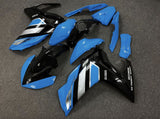 Yamaha YZF-R3 (2015-2018) Light Blue, Black & Silver Fairings