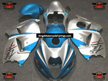 Suzuki GSXR1300 Hayabusa (1999-2007) Light Blue & Silver Fairings