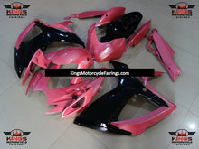 Light Pink and Black Fairing Kit for a 2006 & 2007 Suzuki GSX-R600 motorcycle