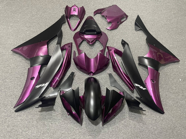 Yamaha YZF-R6 (2008-2016) Purple & Matte Black Fairings