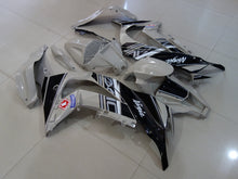 Fairing kit for a Kawasaki Ninja ZX10R (2011-2015) Light Taupe Gray & Black