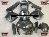 Matte Black Fairing Kit for a 2003 and 2004 Honda CBR600RR motorcycle