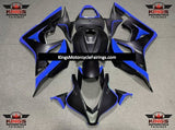 Honda CBR600RR (2007-2008) Matte Black & Royal Blue Fairings