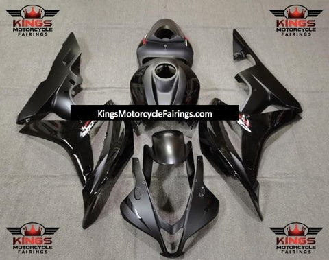 Honda CBR600RR (2007-2008) Gloss Black & Matte Black Fairings