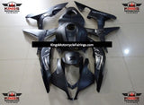Matte Black and Gray Special Design Fairing Kit for a 2007 and 2008 Honda CBR600RR motorcycle