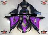 Honda CBR1000RR (2006-2007) Matte Black & Purple Fairings