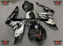 Matte Black & Matte Silver Repsol Fairing Kit for a 2006 & 2007 Honda CBR1000RR motorcycle