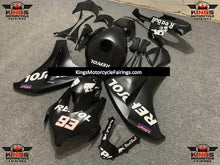 Matte Black Repsol RedBull Fairing Kit for a 2008, 2009, 2010 & 2011 Honda CBR1000RR motorcycle