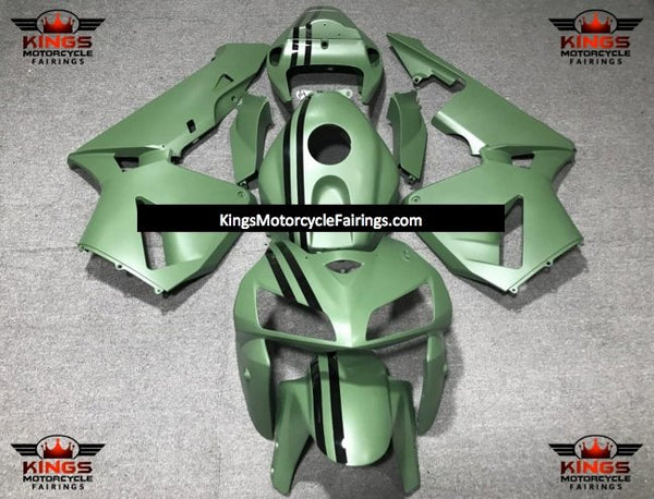 Honda CBR600RR (2005-2006) Matte Green Fairings