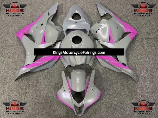 Honda CBR600RR (2009-2012) Matte Nardo Gray & Pink Fairings