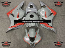 Matte Nardo Gray and Red Fairing Kit for a 2009, 2010, 2011 & 2012 Honda CBR600RR motorcycle