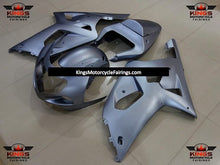 Matte Silver Fairing Kit for a 2000, 2001, 2002 & 2003 Suzuki GSX-R600 motorcycle