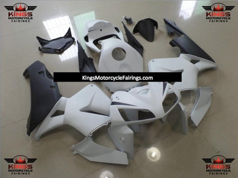 Honda CBR600RR (2005-2006) Matte White & Matte Black Fairings