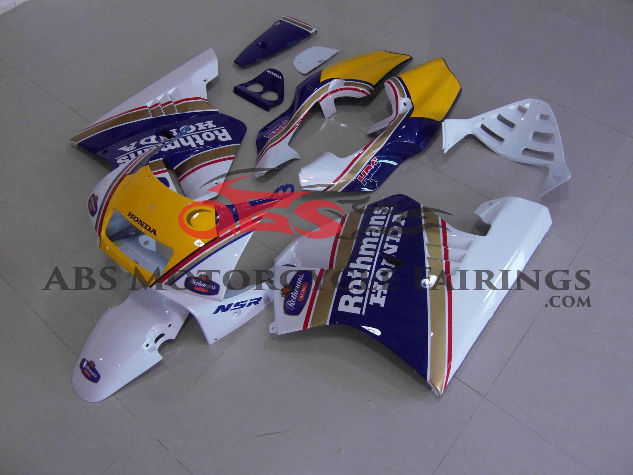 Fairings | Honda NSR250R MC21 | Blue, White Rothmans HRC