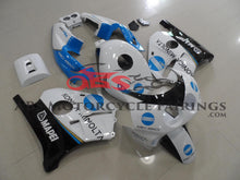 White, Blue & Black Konica Minolta Fairing Kit for a 1990, 1991, 1992, 1993, 1994, 1995, 1996, 1997 & 1998 Honda CBR250 MC22 motorcycle
