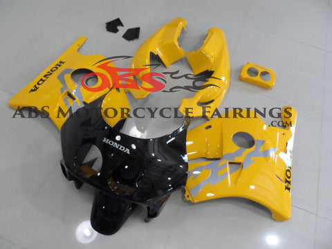 Yellow Honda MC22