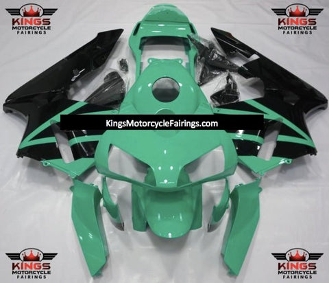 Honda CBR600RR (2003-2004) Mint Green & Black Fairings