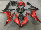 Yamaha YZF-R1 (2004-2006) Red, Faux Carbon Fiber & Matte Black Fairings