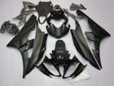 Yamaha YZF-R6 (2006-2007) Matte Black & Gloss Black Fairings