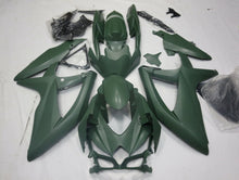 Matte Army Green Fairing Kit for a 2008, 2009, & 2010 Suzuki GSX-R600 motorcycle