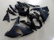 Matte Black and Gloss Black Fairing Kit for a 2009, 2010, 2011, 2012, 2013, 2014, 2015 & 2016 Suzuki GSX-R1000 motorcycle
