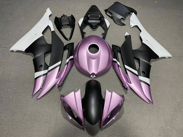 Yamaha YZF-R6 (2008-2016) Matte Purple, Matte Black & Matte White Fairings