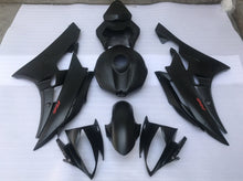 Matte Black Fairing Kit for a 2006 & 2007 Yamaha YZF-R6 motorcycle