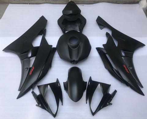 Yamaha YZF-R6 (2006-2007) Matte Black Fairings