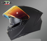 Matte Black RHKC Motorcycle Helmet at KingsMotorcycleFairings.com