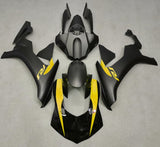 Yamaha YZF-R1 (2015-2019) Matte Black, Gloss Black & Yellow Fairings