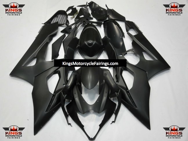 Suzuki GSXR1000 (2005-2006) Matte Black Fairings at KingsMotorcycleFairings.com