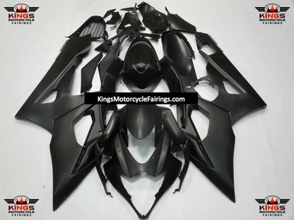 Suzuki GSXR1000 (2005-2006) Matte Black Fairings at KingsMotorcycleFairings.com