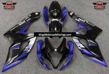Suzuki GSXR1000 (2005-2006) Matte Black, Matte Blue & Matte Silver Fairings