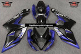 Suzuki GSXR1000 (2005-2006) Matte Black, Matte Blue & Matte Silver Fairings